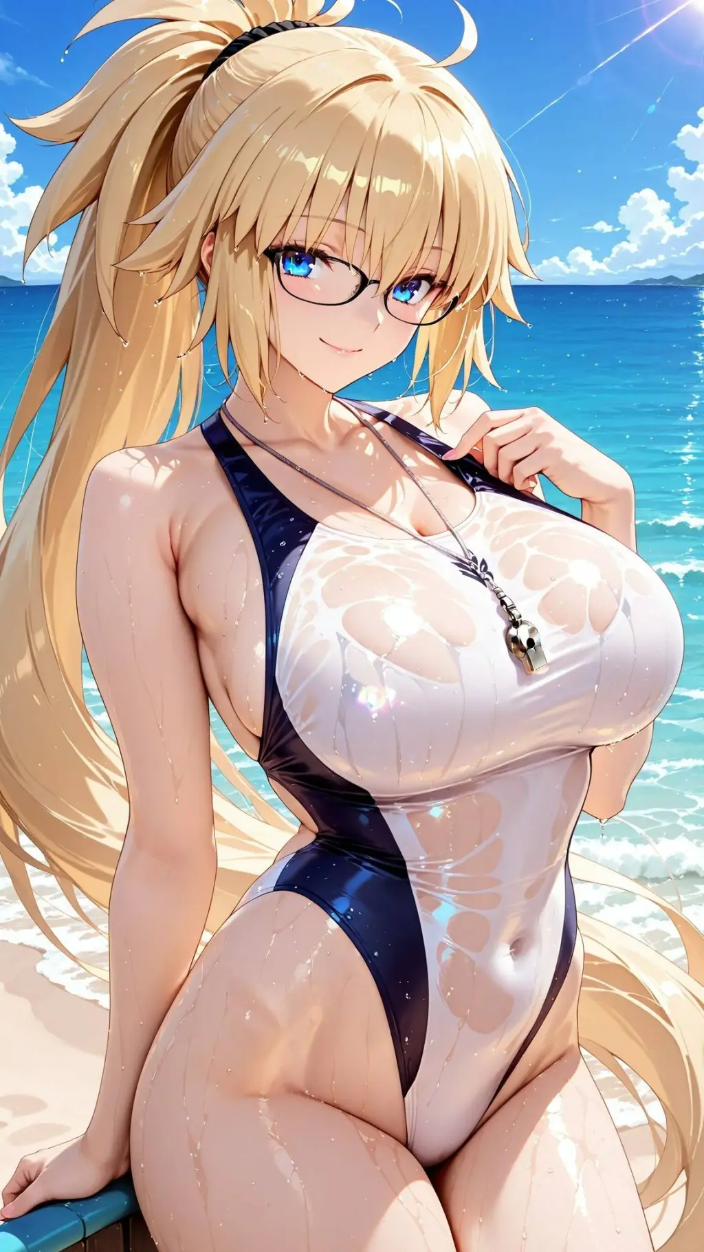 ai character: Jeanne d'Arc  background