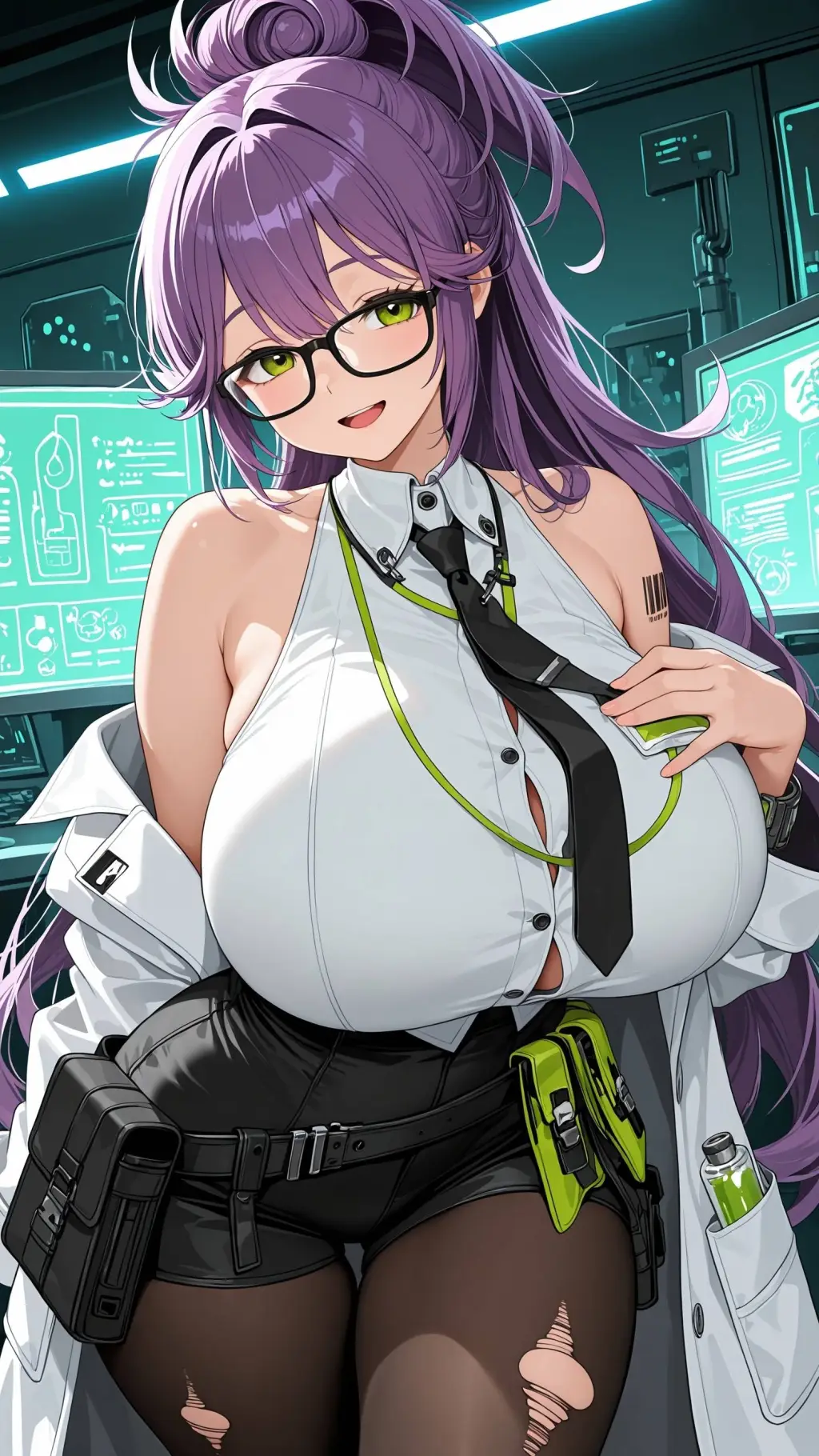 ai character: Ether background