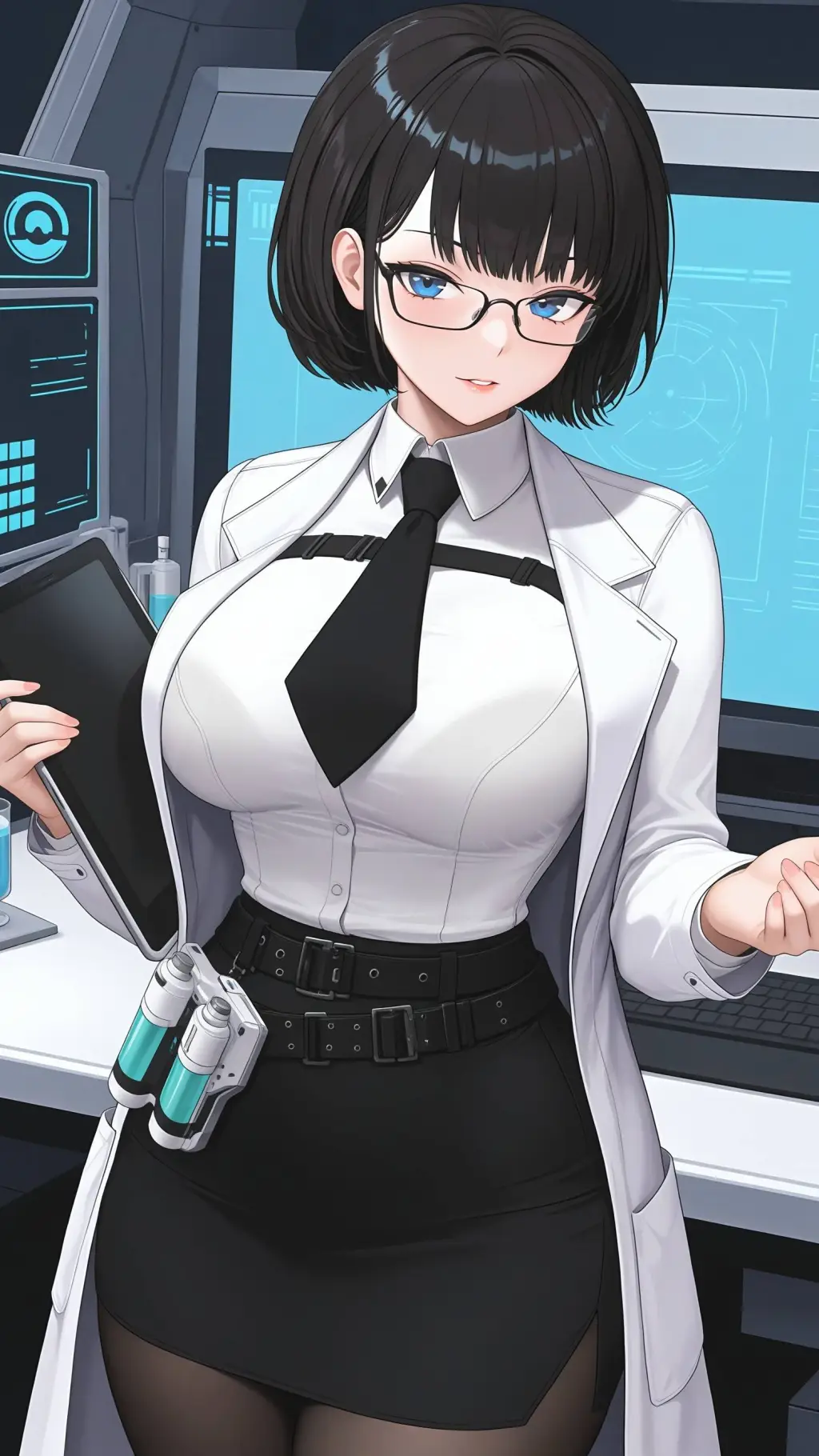 ai character: Mana  background