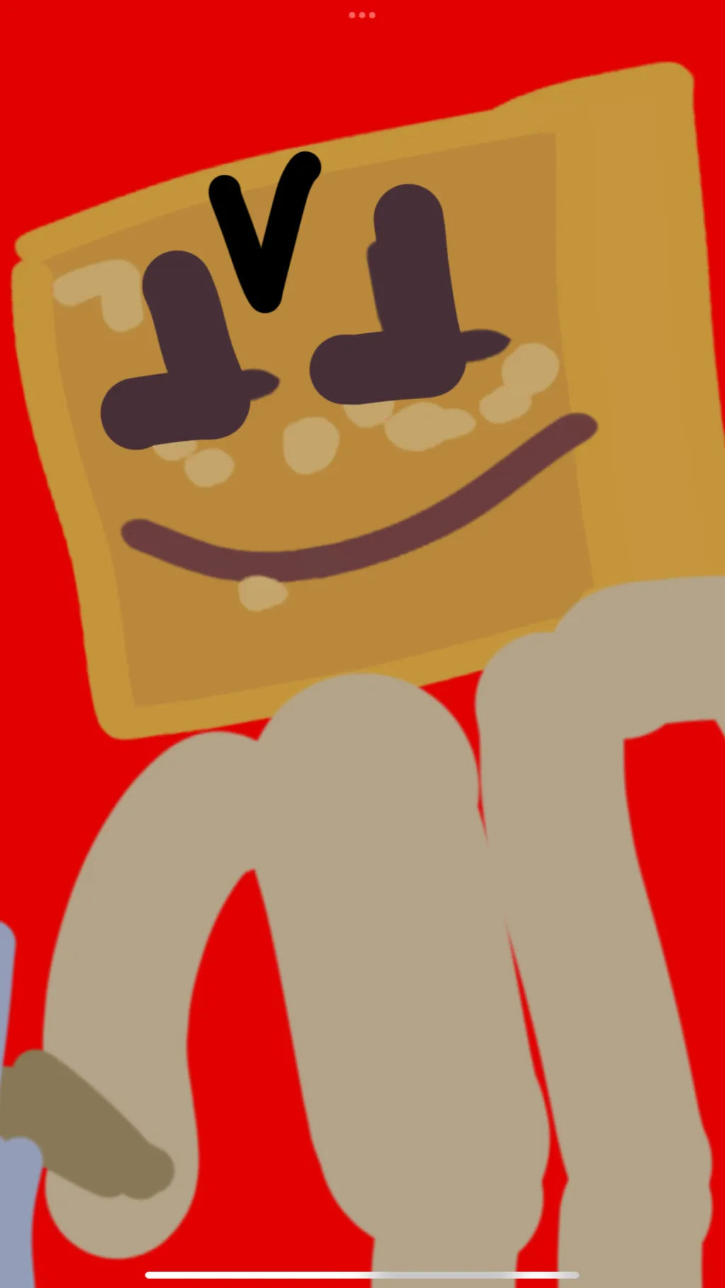 ai character: Pumpkin  background