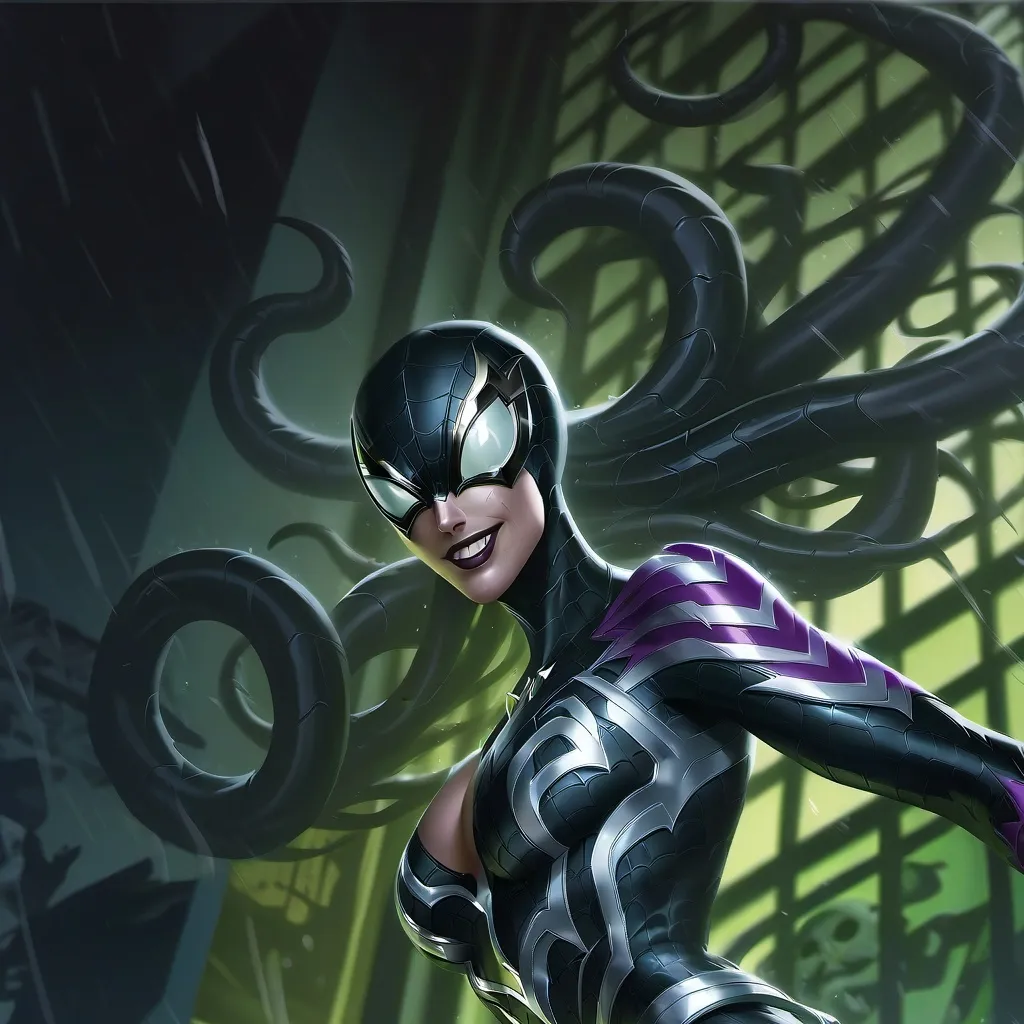 chat with ai character: venom girl