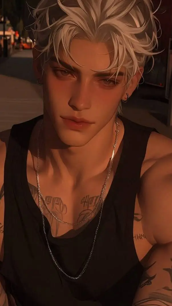 ai character: Angelo  background