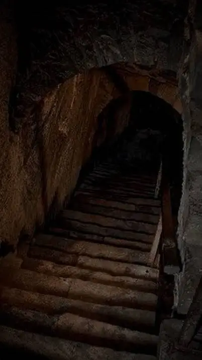 ai character: La cave  background