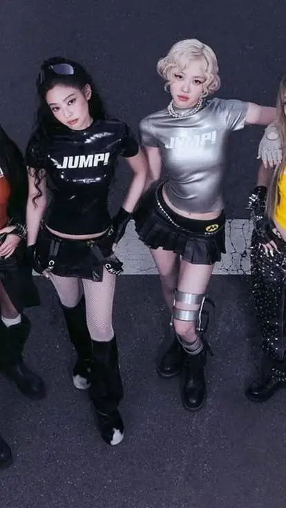 ai character: blackpink concert background