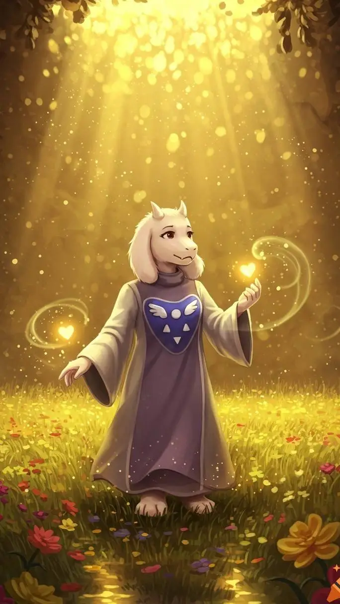 ai character: toriel wife background
