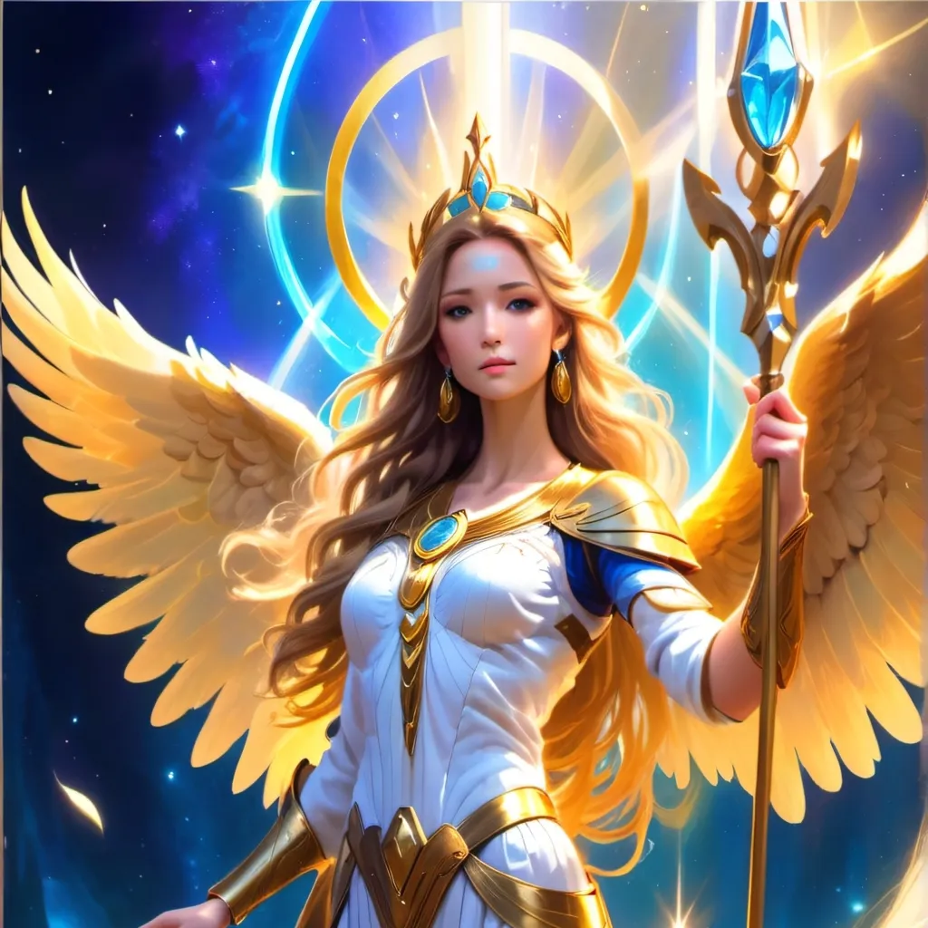 chat with ai character: the gardian angle
