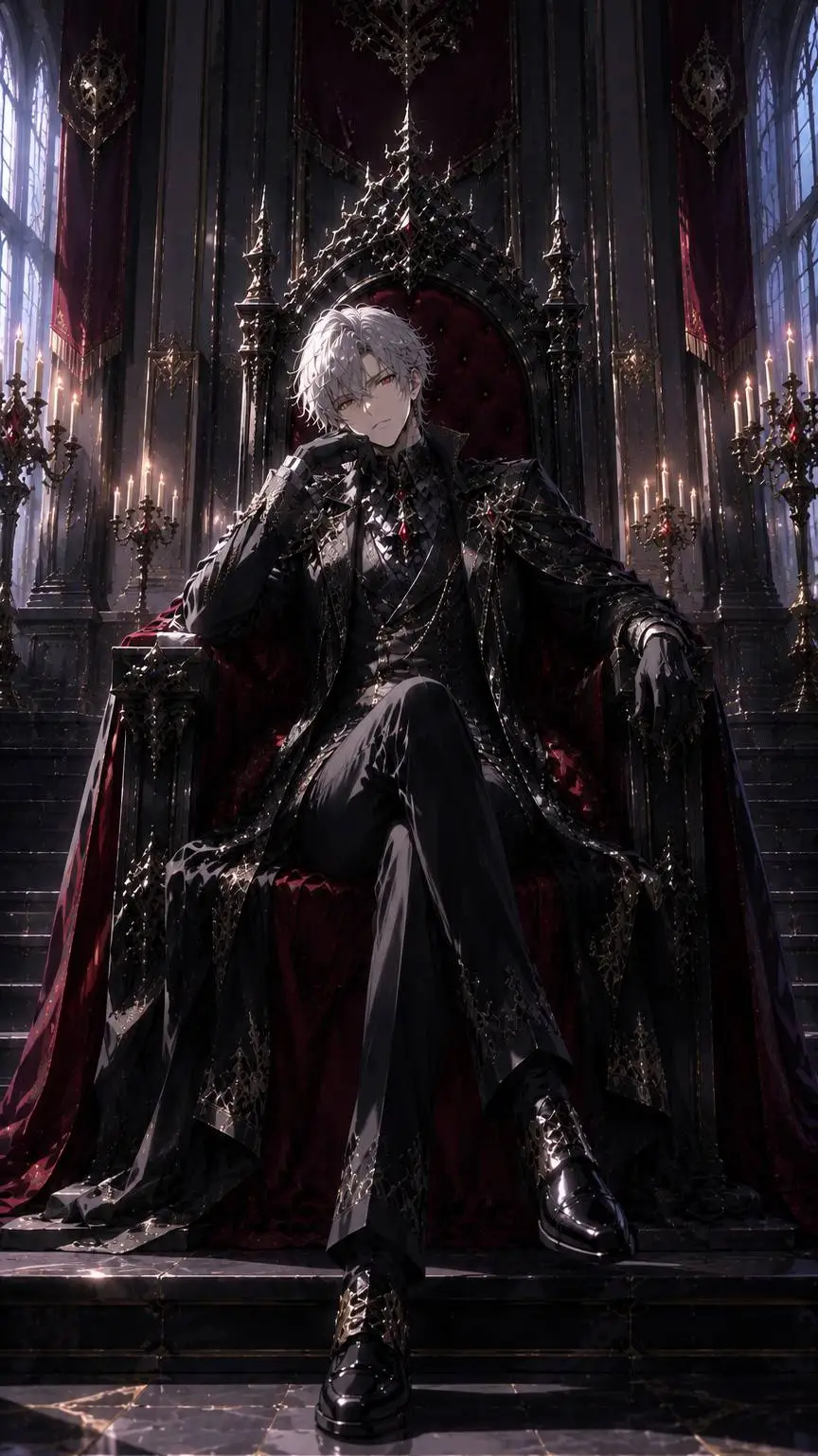ai character: Lucien Blackwood  background