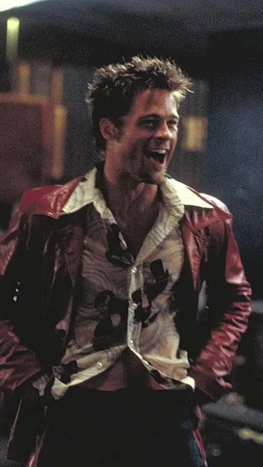 ai character: Tyler Durden  background