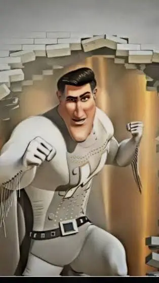 ai character: metro man! (prime) background