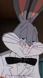 ai character: bugs bunny  background