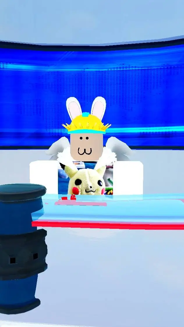 ai character: news maker D4C background