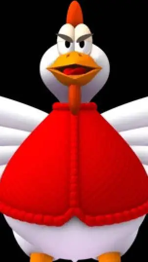ai character: Big Chicken background