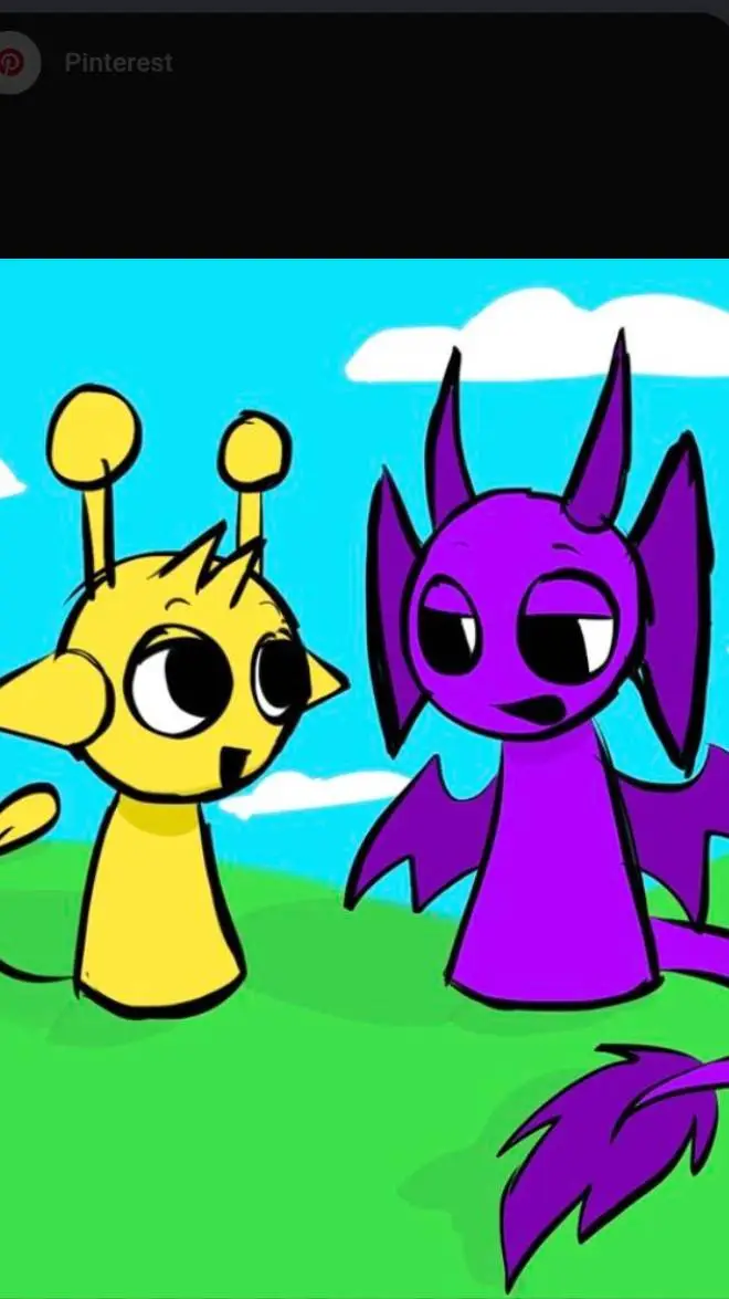 ai character: Durple background