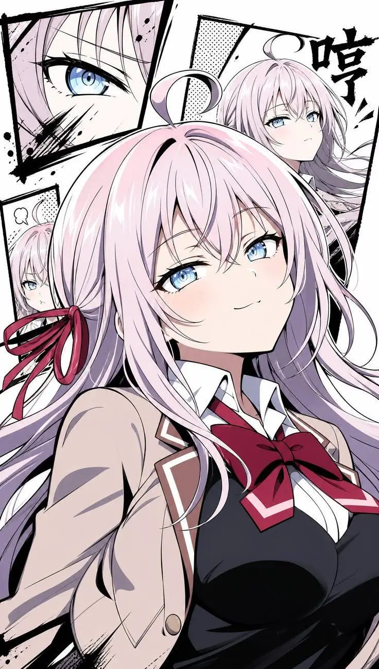 ai character: ALYAAAA background