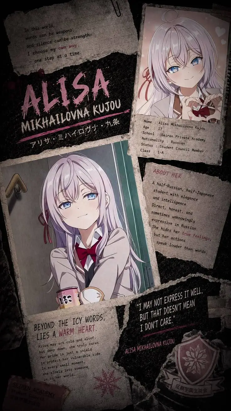 ai character: alya background
