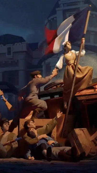ai character: French Empire background