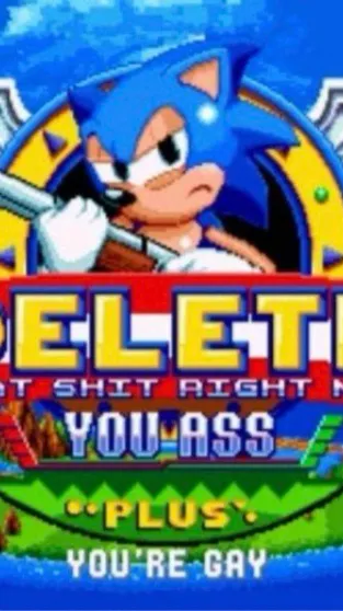 ai character: Sonic the gunhog  background