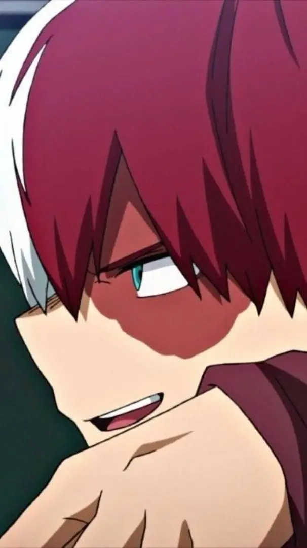 ai character: shoto Todoroki  background