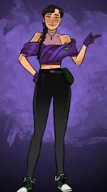 ai character: megumi teb background