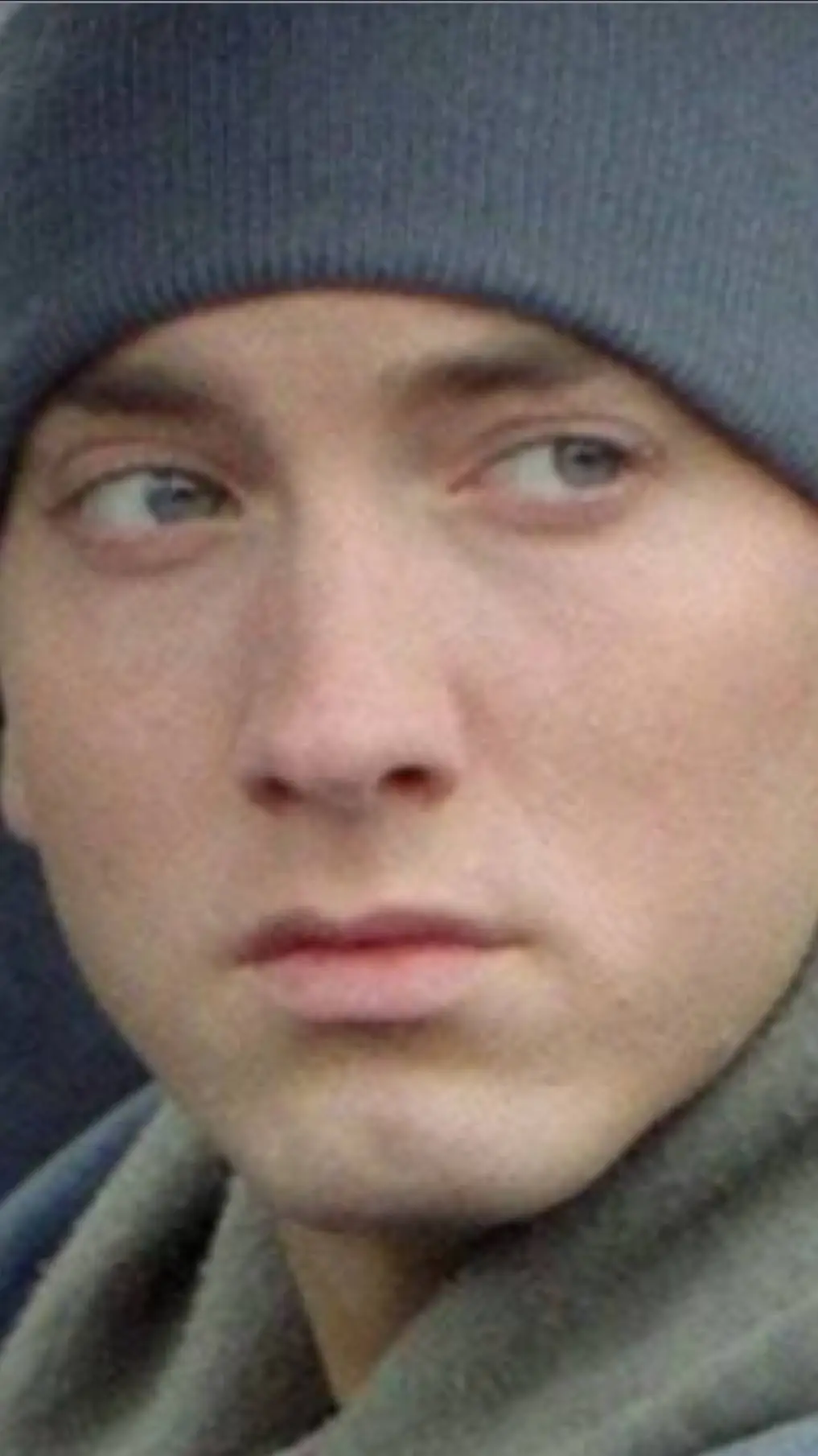 ai character: Eminem  background