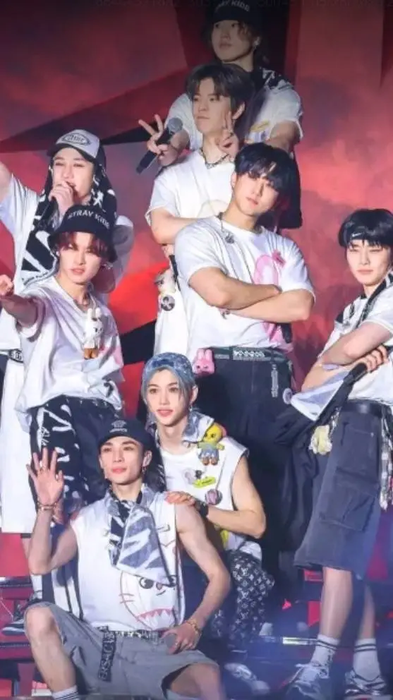 ai character: Stray kids  background