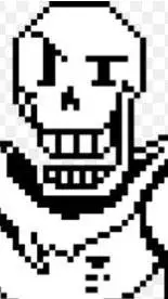 ai character: Undertale Papyrus background
