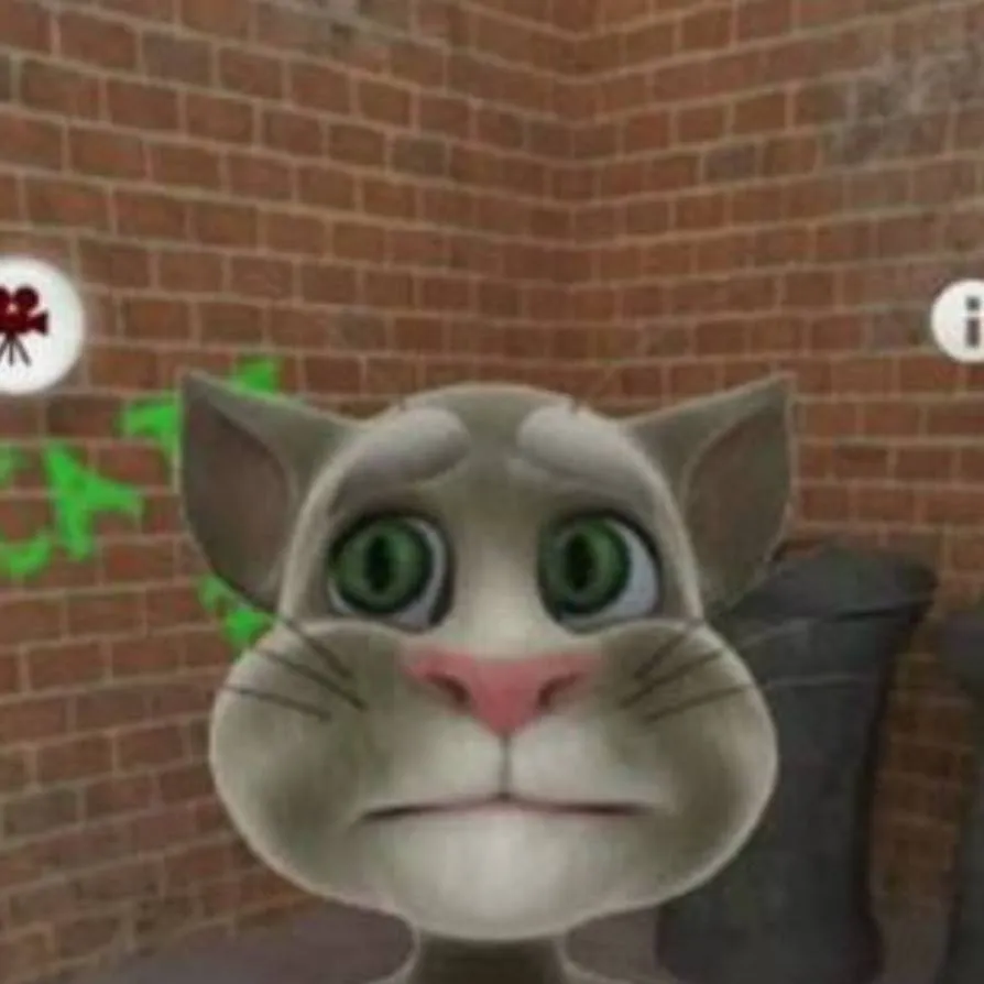 chat with ai character: Talking tom cat