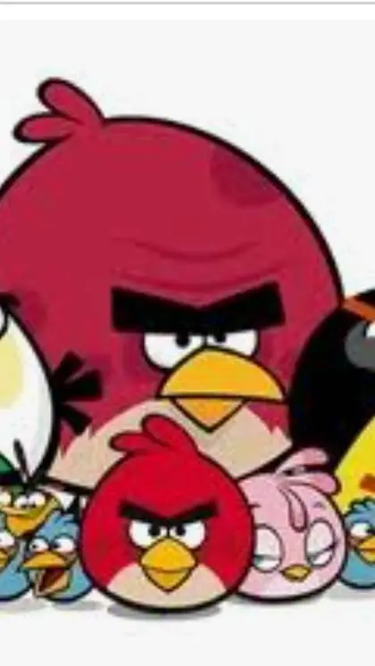 ai character: Angry birds background