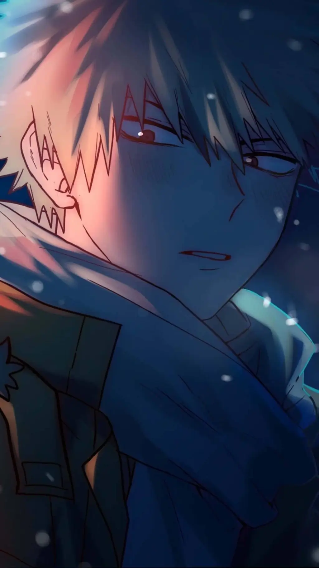 ai character: Bakugo 2nd winter background