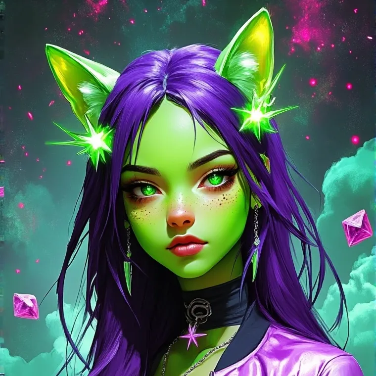chat with ai character: zipi alien girl