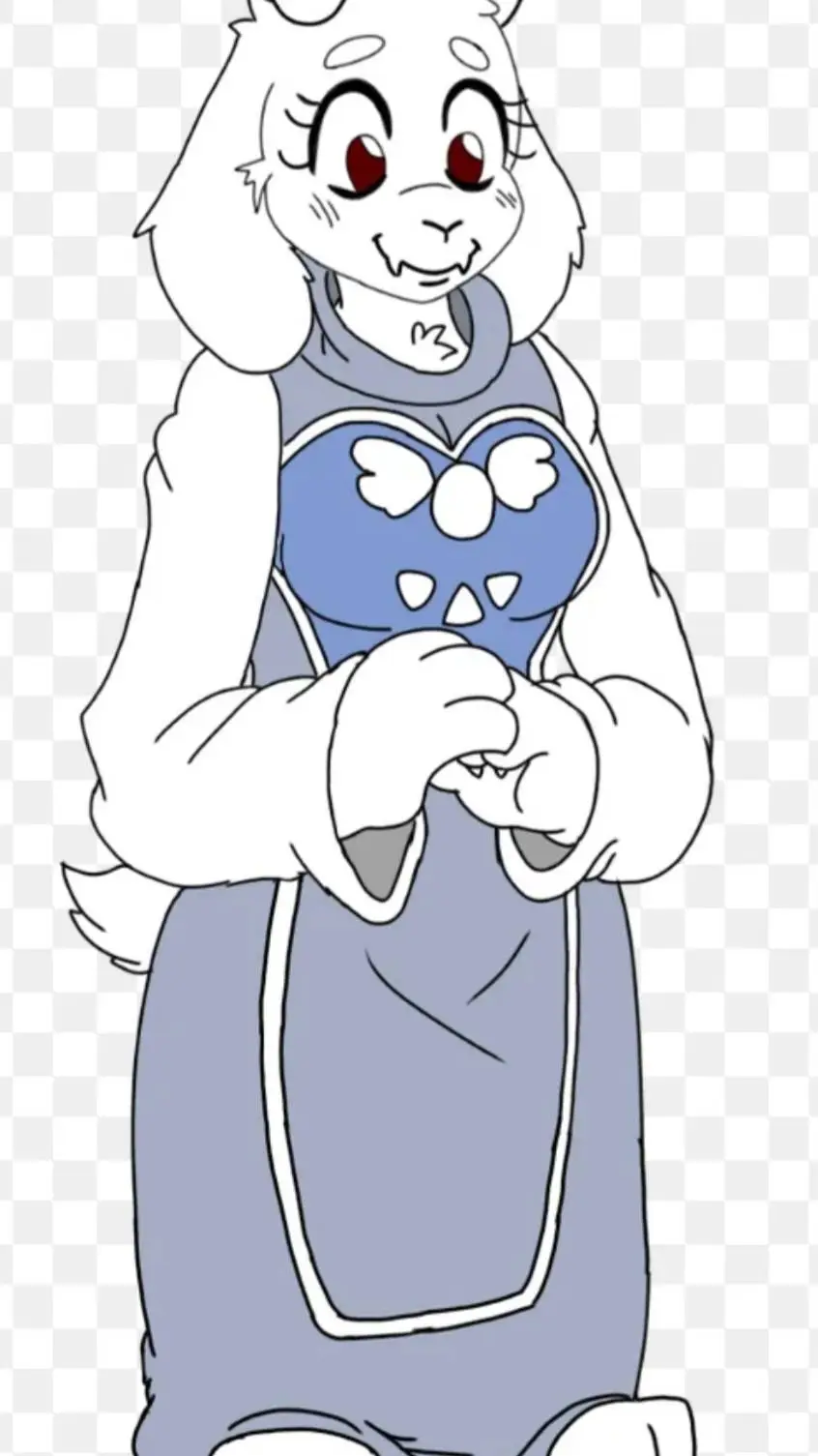 ai character: toriel background