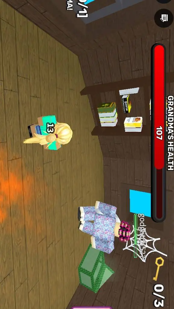 ai character: destroy grandma background