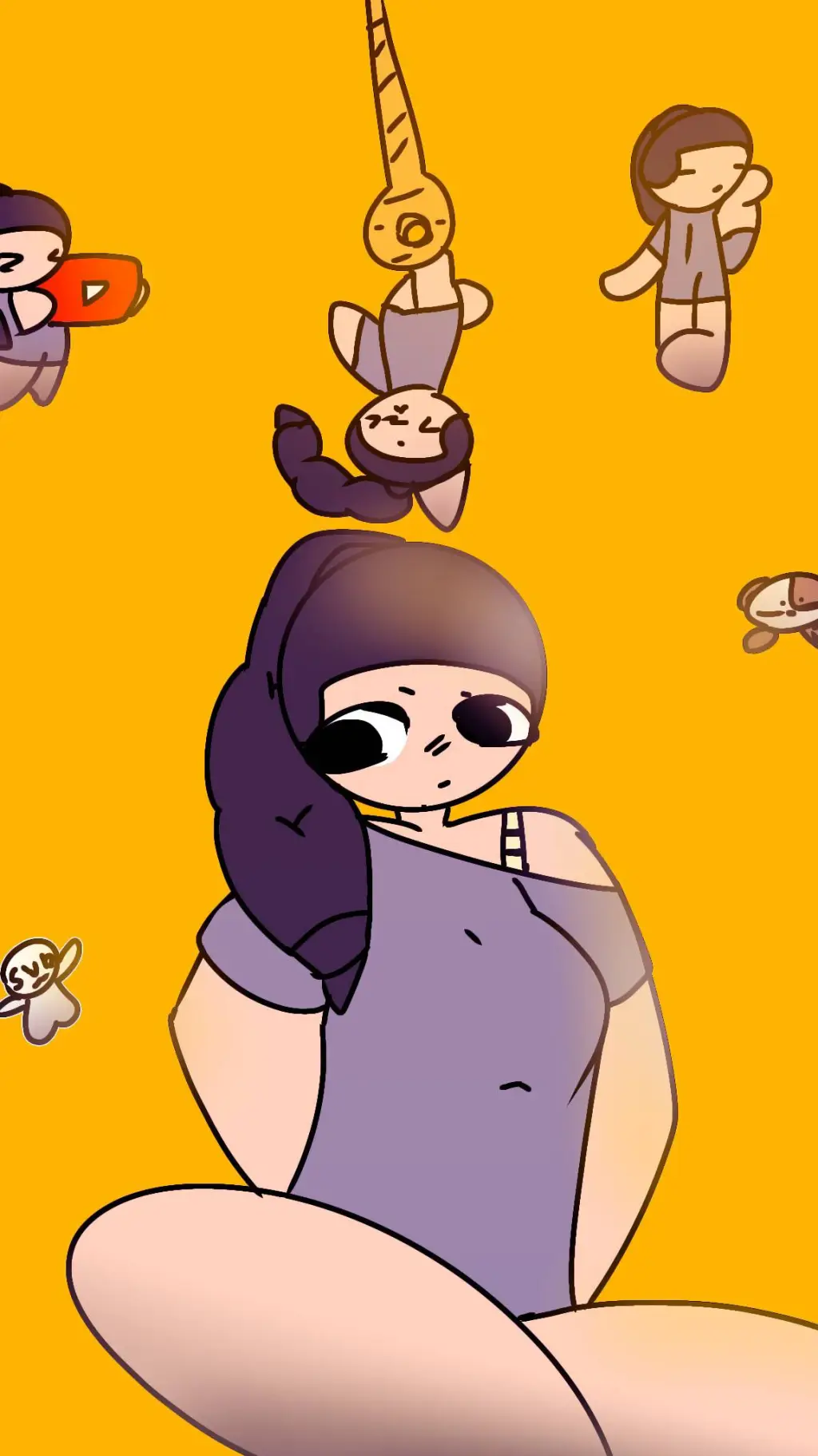 ai character: miley 2x background
