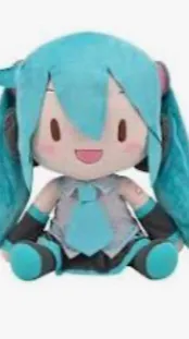 ai character: miku plush! background