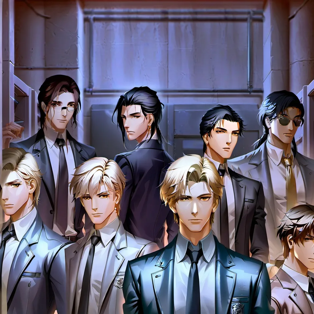 chat with ai character: 8 hot boys