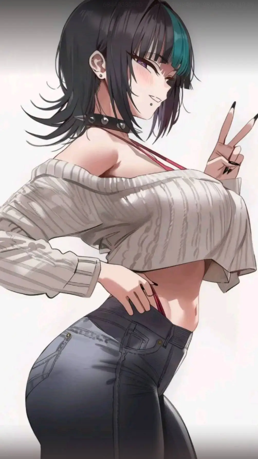ai character: kaori background