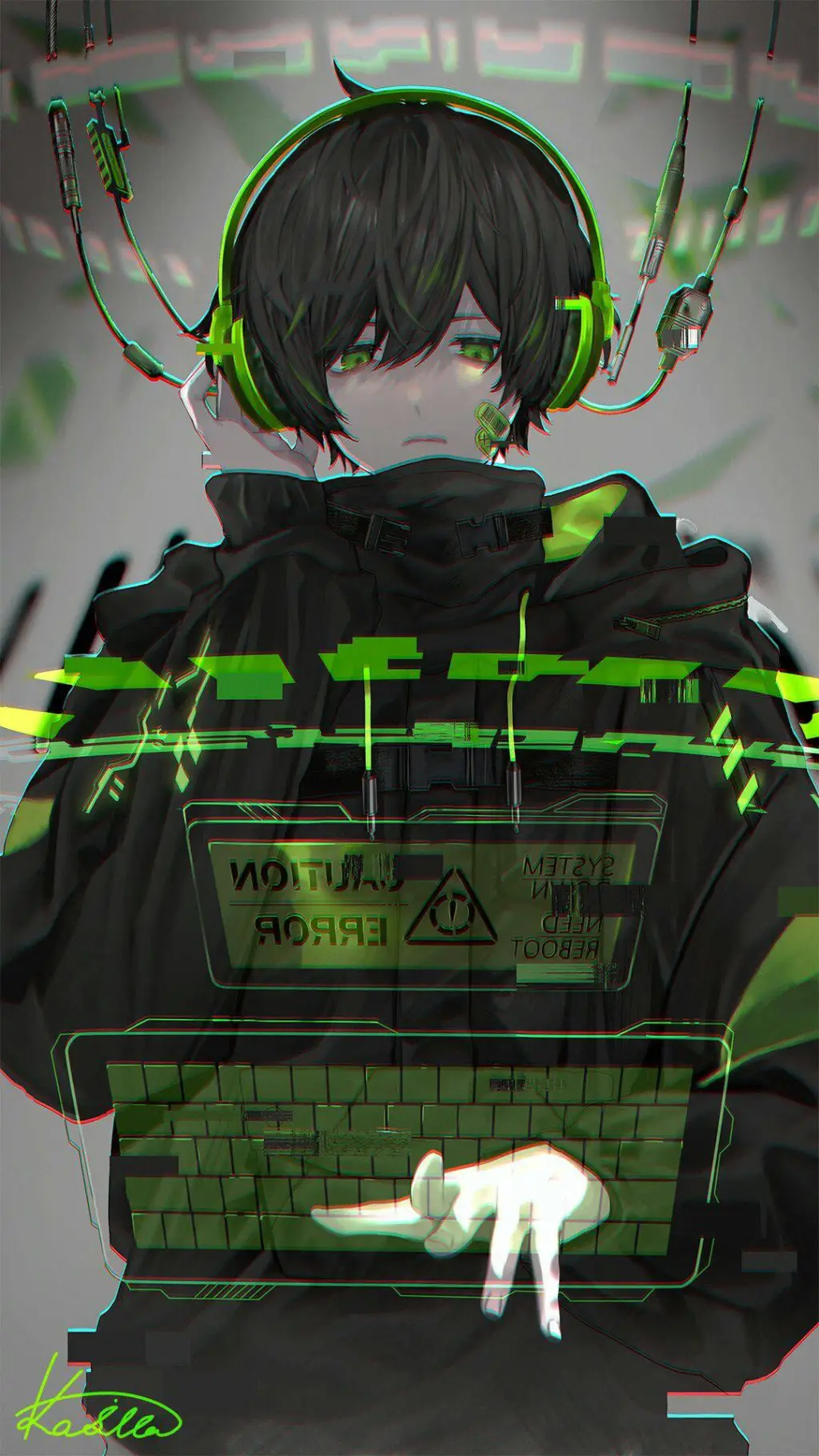 ai character: Aaron background