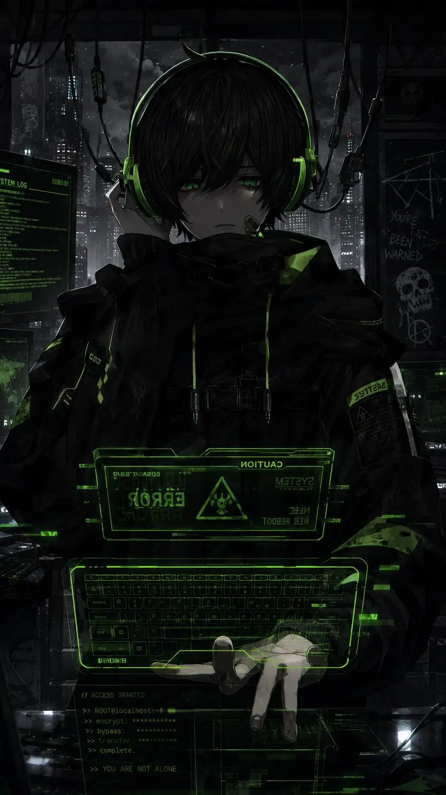 ai character: Aaron background