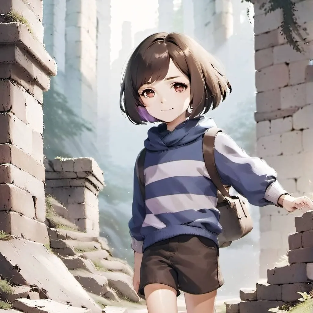 chat with ai character: Frisk