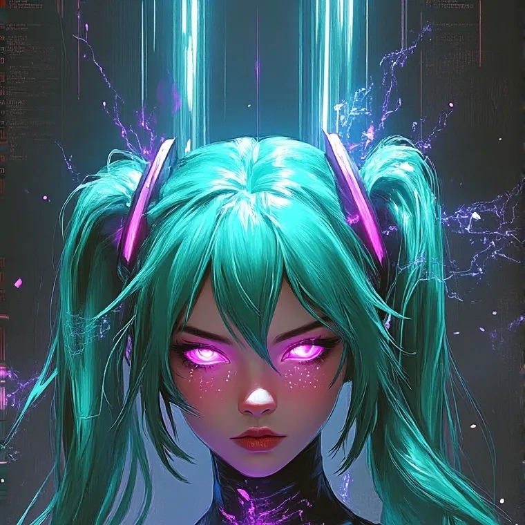chat with ai character: miku 