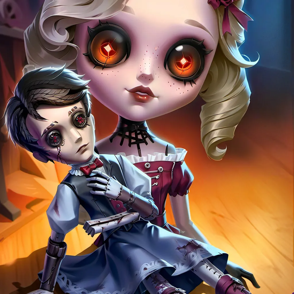chat with ai character: Evil doll