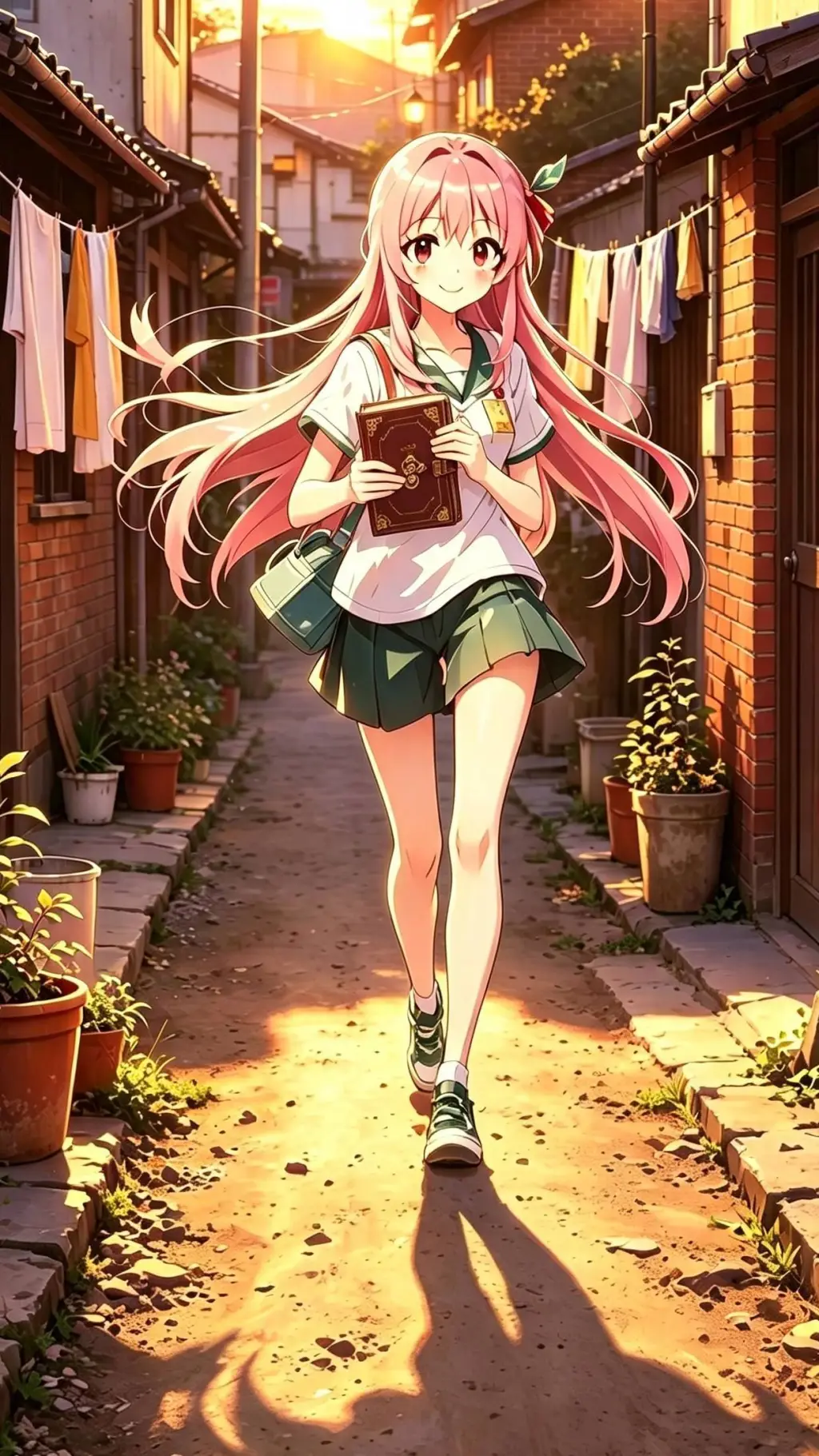 ai character: Lily  background