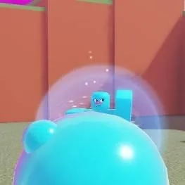 chat with ai character: Roblox cyan
