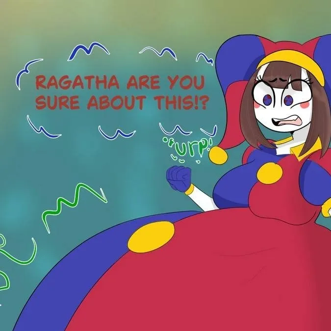 chat with ai character: pomni vore