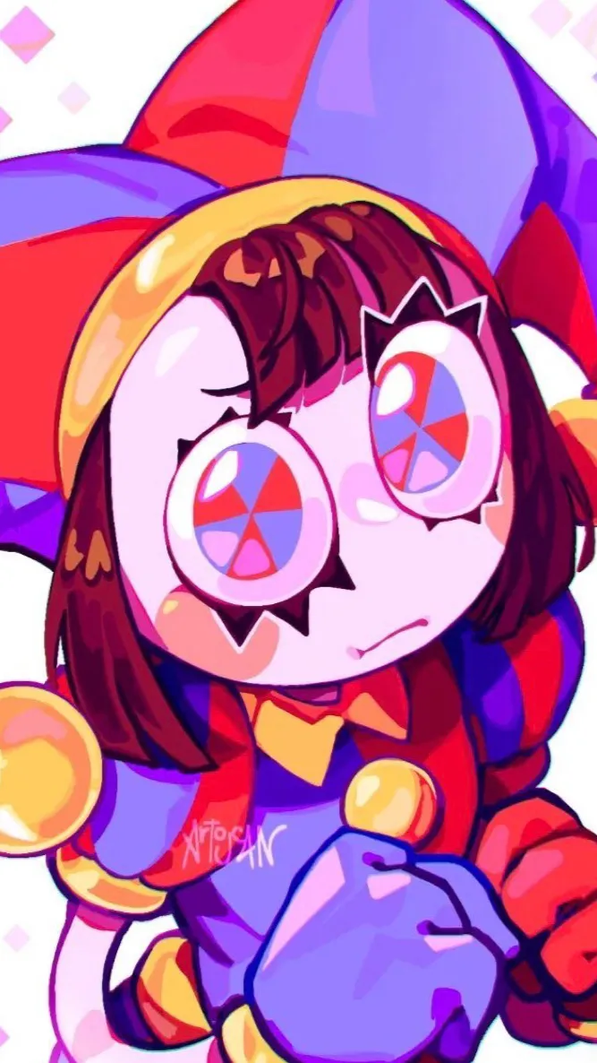 ai character: Pomni background