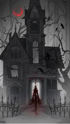 ai character: Haunted House  background
