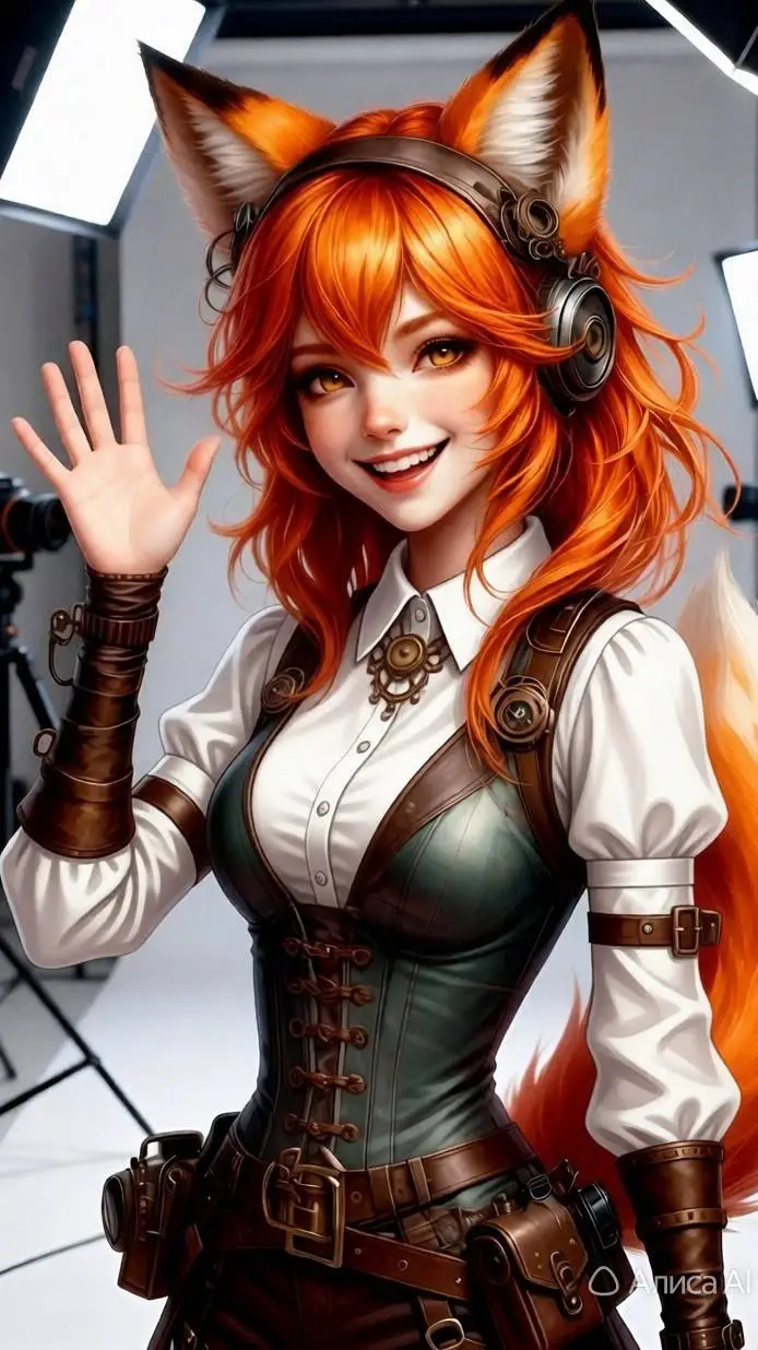 ai character: Кицари background