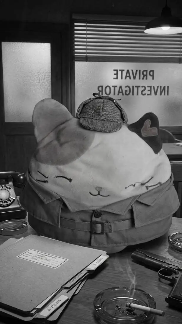 ai character: Detective Oliver  background