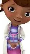ai character: Doc McStuffins  background