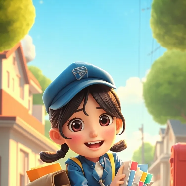 chat with ai character: Postman Samantha 